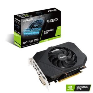 ASUS GeForce GTX 1650 4GB GDDR6 PHOENIX OC with 6-pin power connector