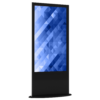 (Utgående modell) Blade 58” | Stilren informationsskärm | Full HD | Elektronisk Rollup | Svart lack
