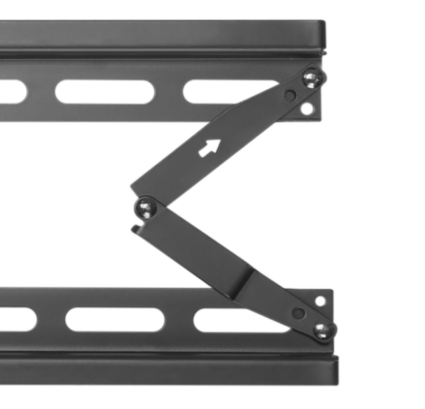 DELTACO Väggfäste ARM-0202 | 43–90″ | 70 kg | Svart - Bild 4