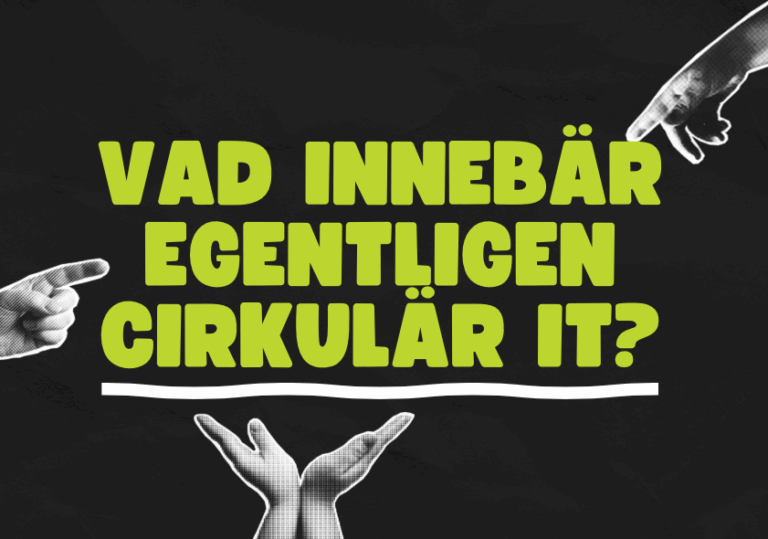 Köp begagnade IT-produkter med garanti