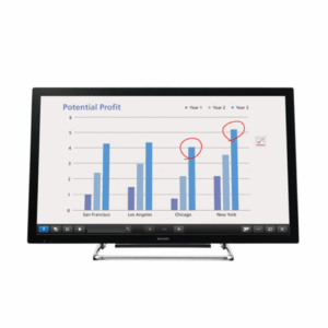 Sharp PN-40TC1 | 40" | 4K UHD | Touch | Interactive Display