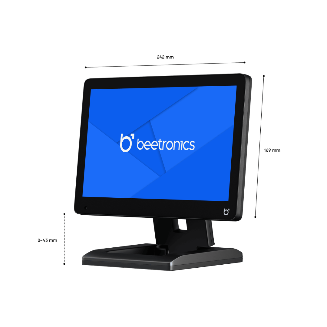 1" Touch | Android Panel PC | PoE | Svart