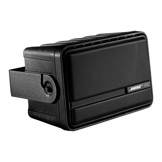 Bose FreeSpace 32SE | 32W | Surface-Mount Speaker | Svart