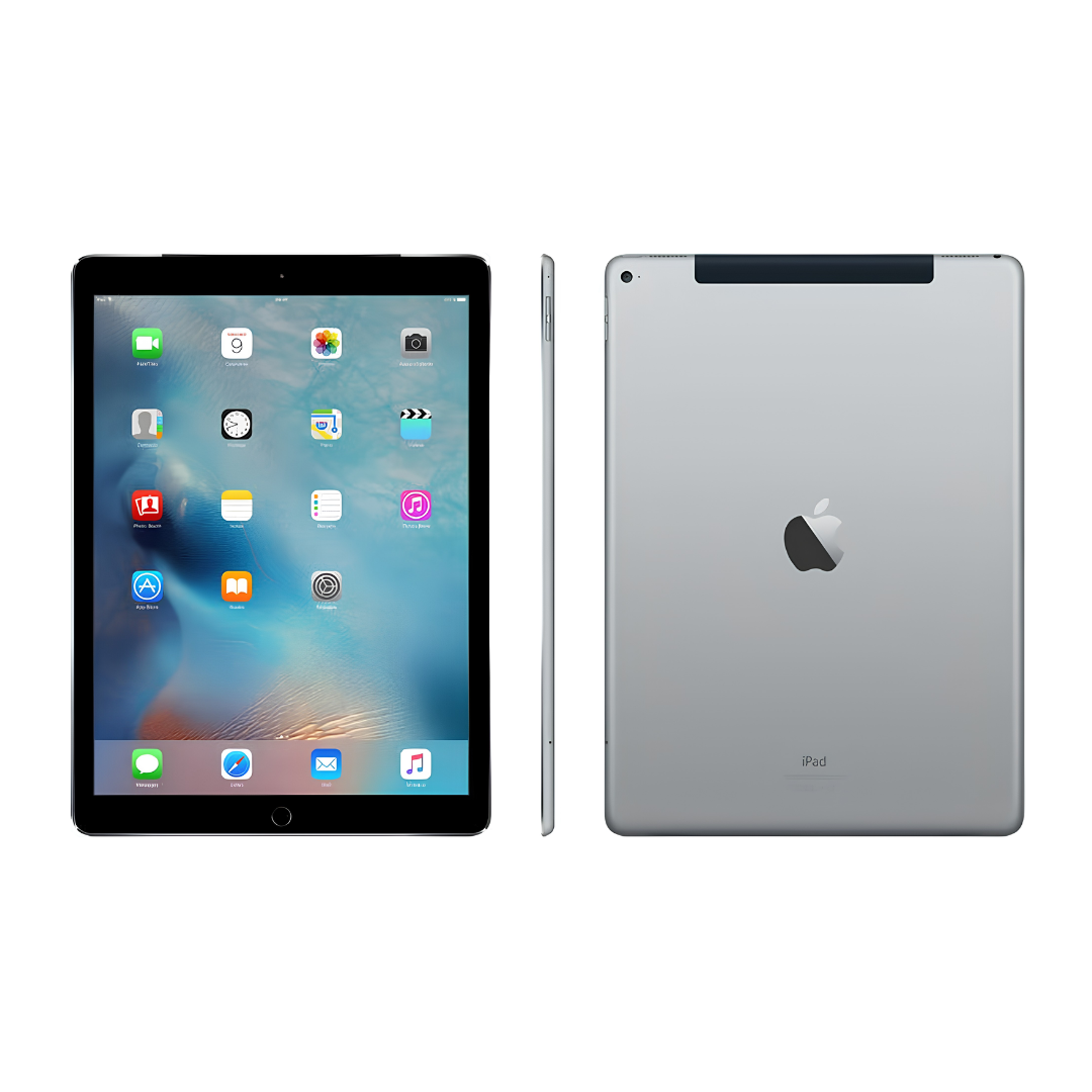 2015) | 128GB | Svart | Wi-Fi + Cellular | iPadOS