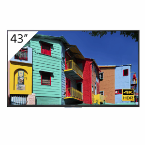 Sony FW-43BZ35F | 43" | 4K HDR | Professional Display | Digital Signage