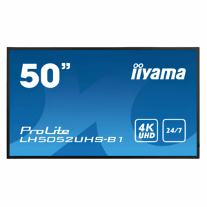 iiyama ProLite LH5052UHS | 50" | 4K UHD | 500 nits | Android | 24/7 | Digital Signage